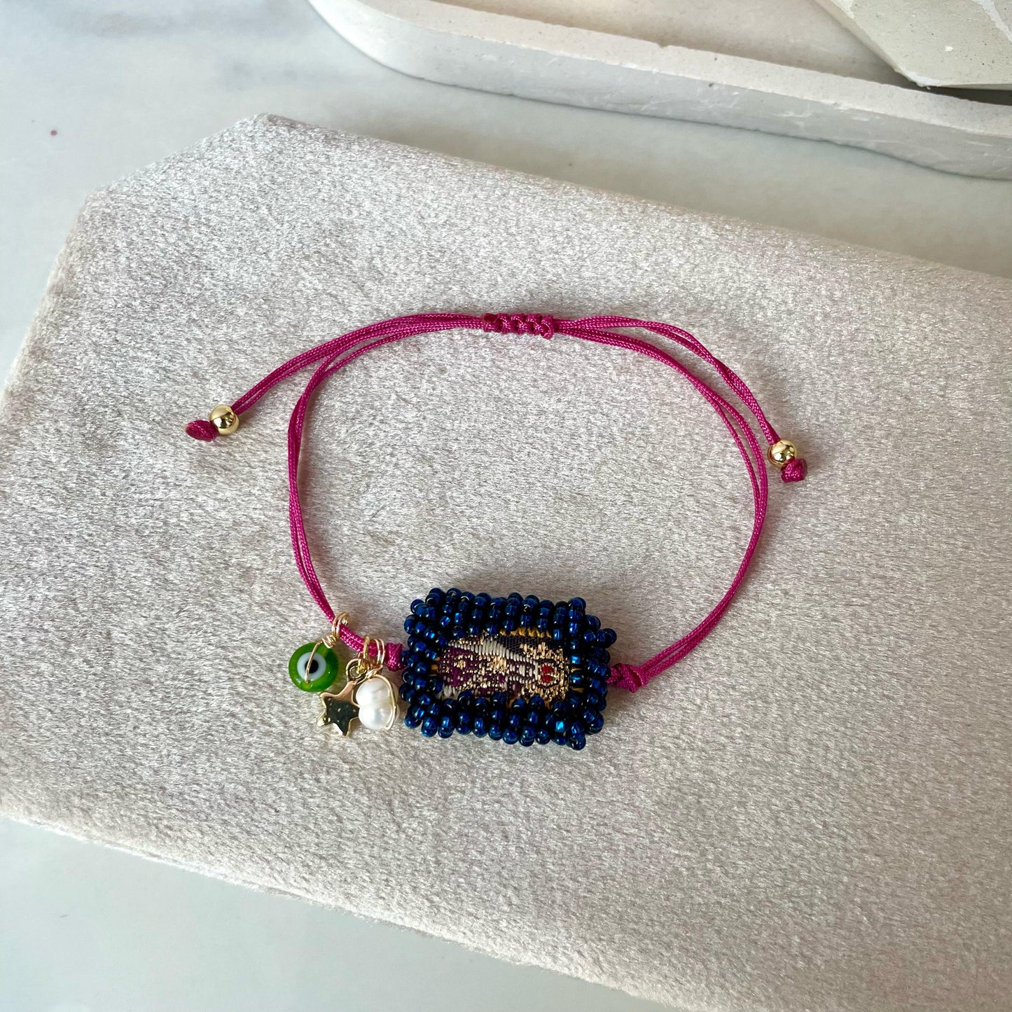 MINI ESCAPULARIOS BORDADOS