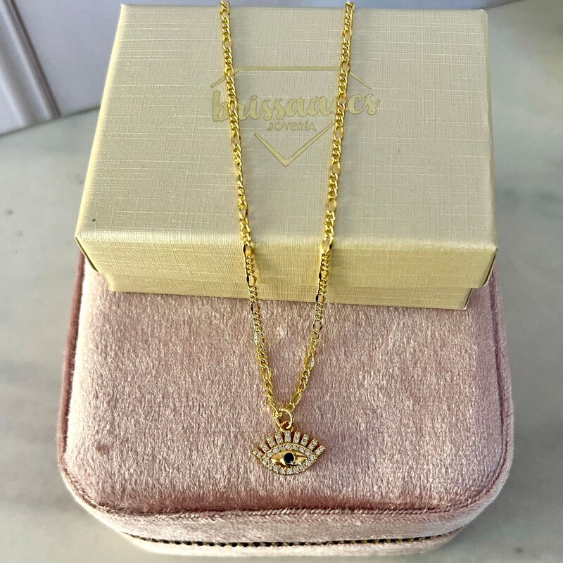 CADENA OJO ZIRCONIAS