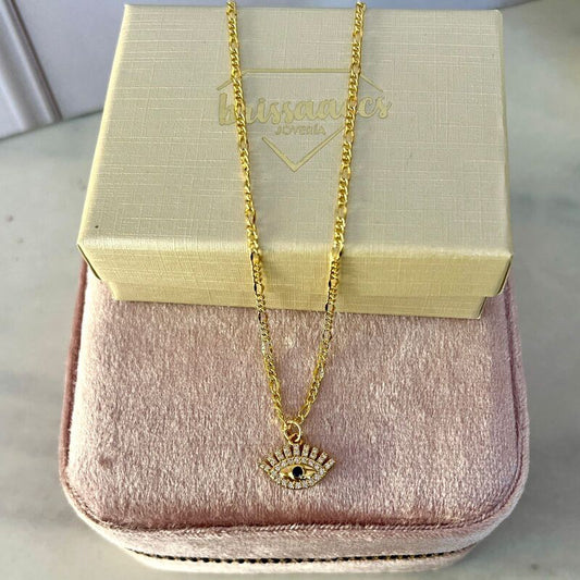 CADENA OJO ZIRCONIAS