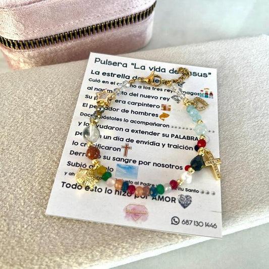 PULSERA LA VIDA DE JESUS