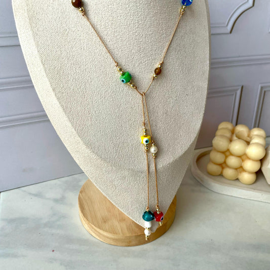 COLLAR LARIAT OJOS